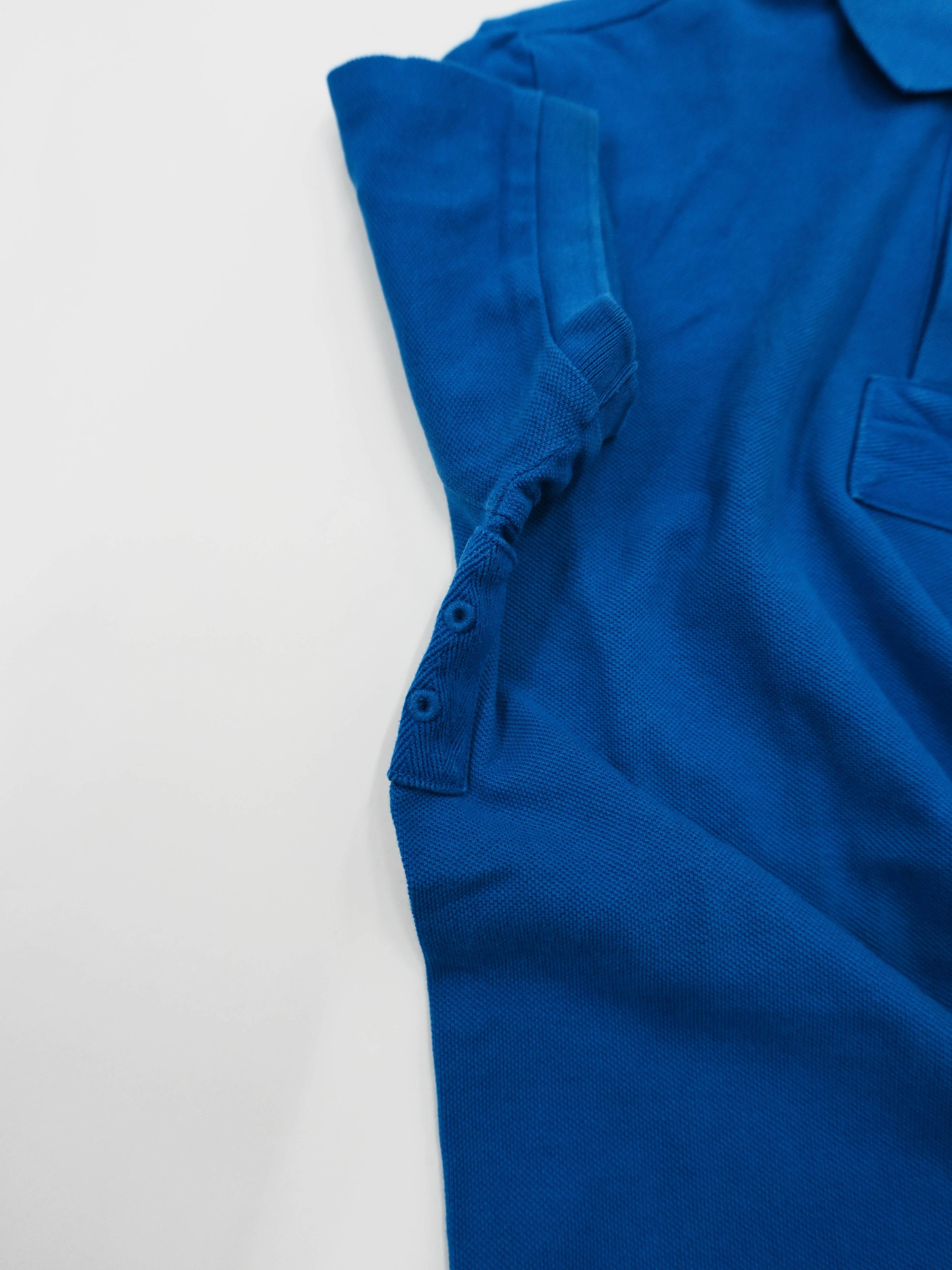 POLO RALPH LAUREN　ポロラルフローレン　半袖ポロシャツ　ダブルビッグポニー　青　ブルー　XSサイズ　