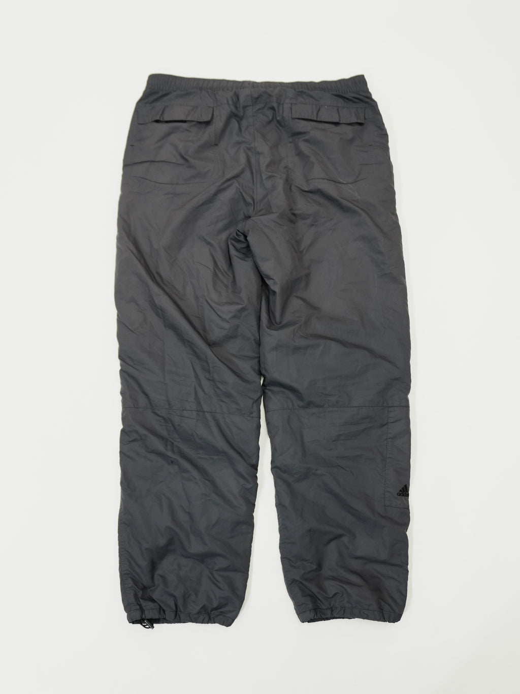 90s～　adidas　アディダス　CLIMA PROOF　トラックパンツ　ヴィンテージ　灰色　グレー　Oサイズ