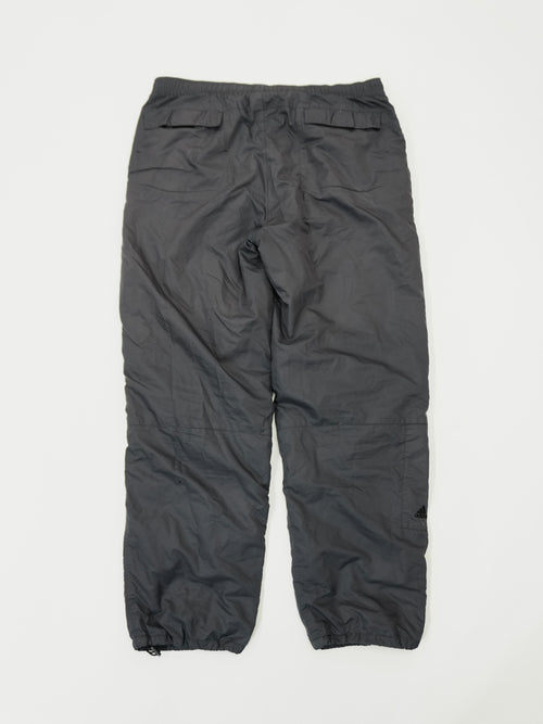 90s～　adidas　アディダス　CLIMA PROOF　トラックパンツ　ヴィンテージ　灰色　グレー　Oサイズ