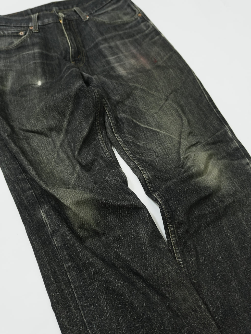 Levi's 　リーバイス　533　デニム/ジーンズ　ジップフライ　黒　ブラック　W33サイズ　古着