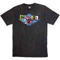 The Beastie Boys　ビースティ・ボーイズ　Multicolour Logo　半袖プリントTシャツ　ラップT　オフィシャル　グレー　Lサイズ【新品・正規品】