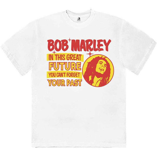 BOB MARLY　ボブマーリー　This Great Future　半袖プリントTシャツ　レゲエT　ZIONボディ　オフィシャル　白　ホワイト　Lサイズ【新品・正規品】