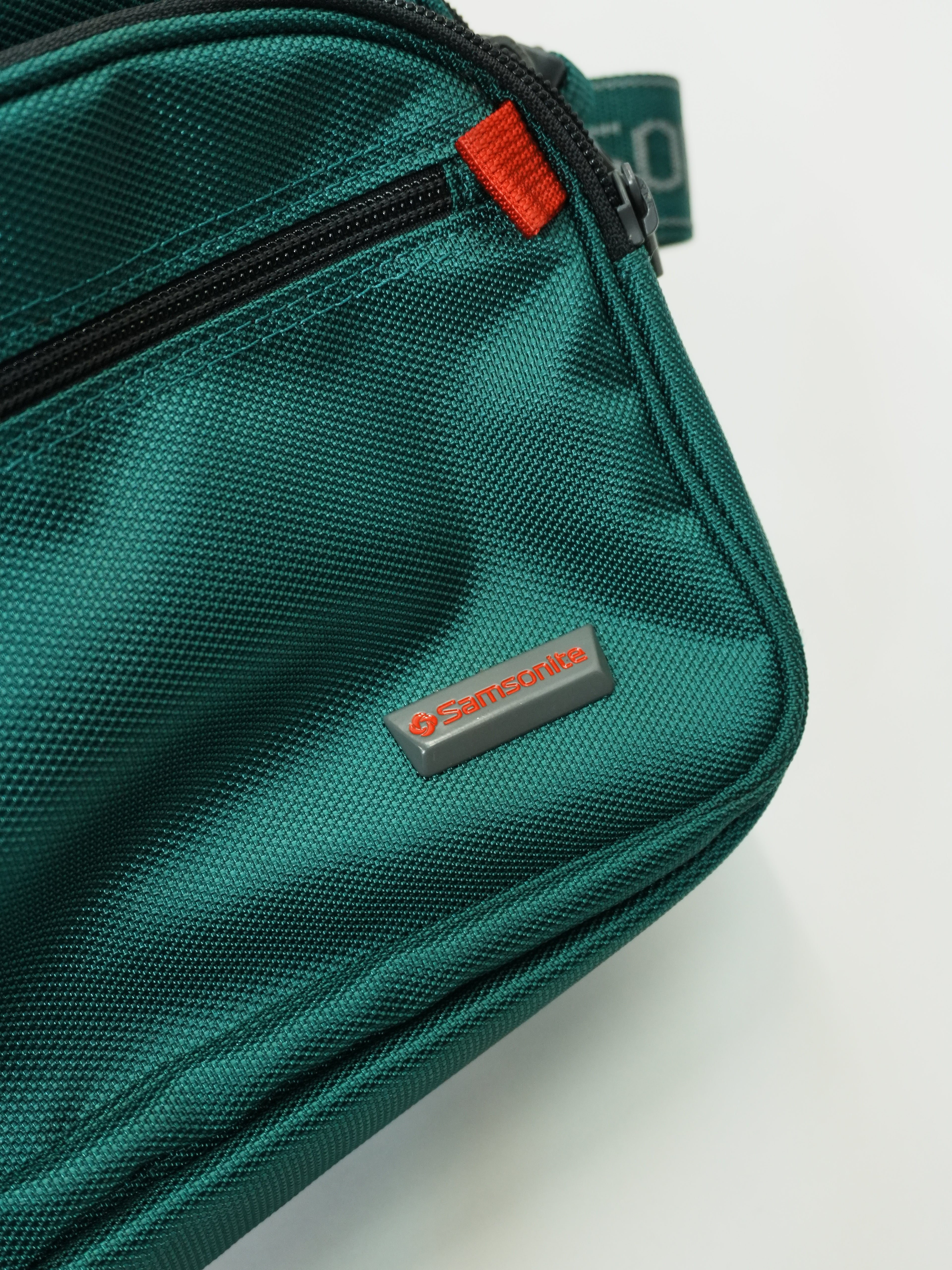 Samsonite　サムソナイト　ショルダーバッグ　ターコイズブルー　エメラルドグリーン