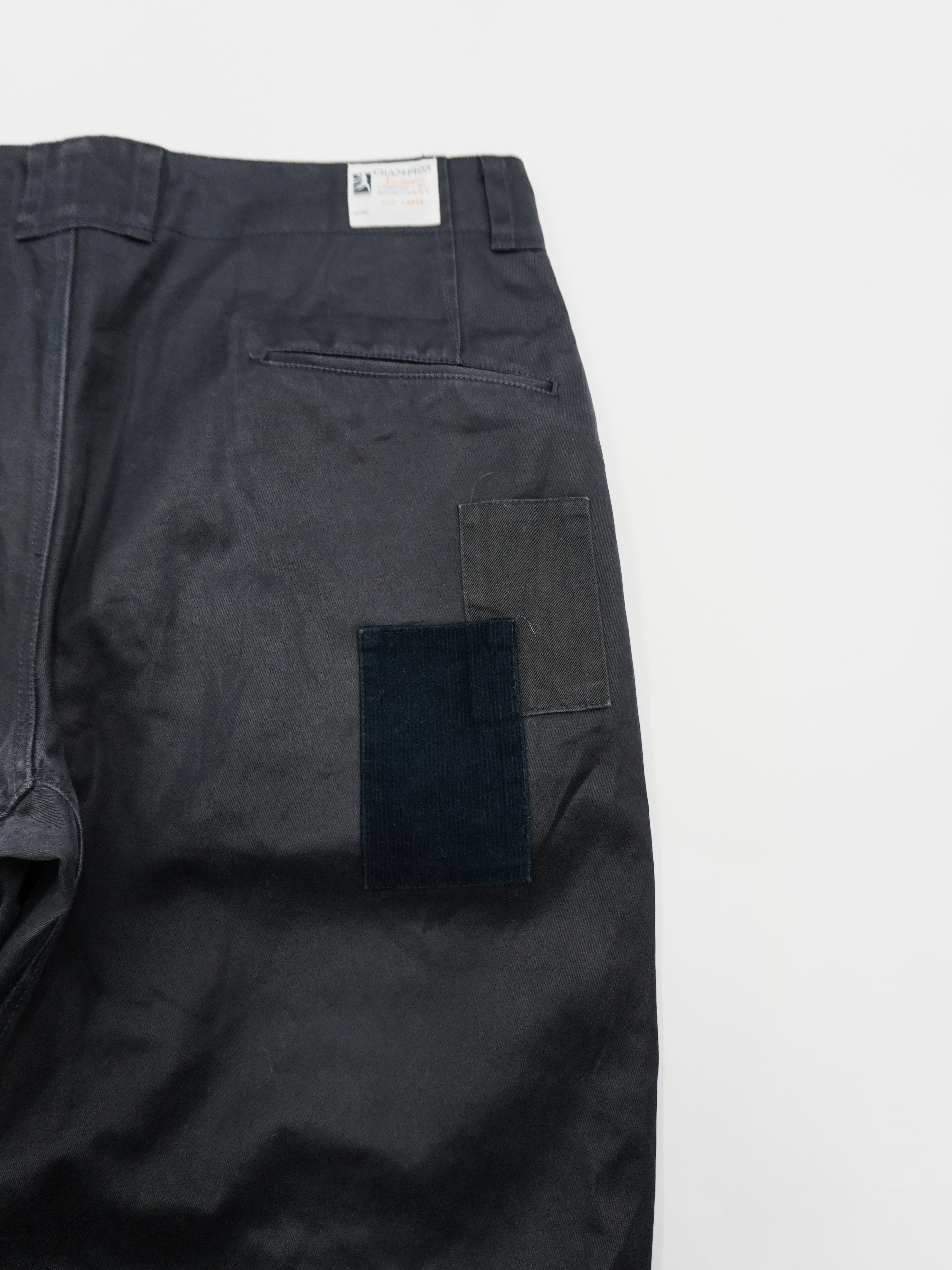 Champion　チャンピオン　ブロークンチノパンツ　紺　ネイビー　Lサイズ