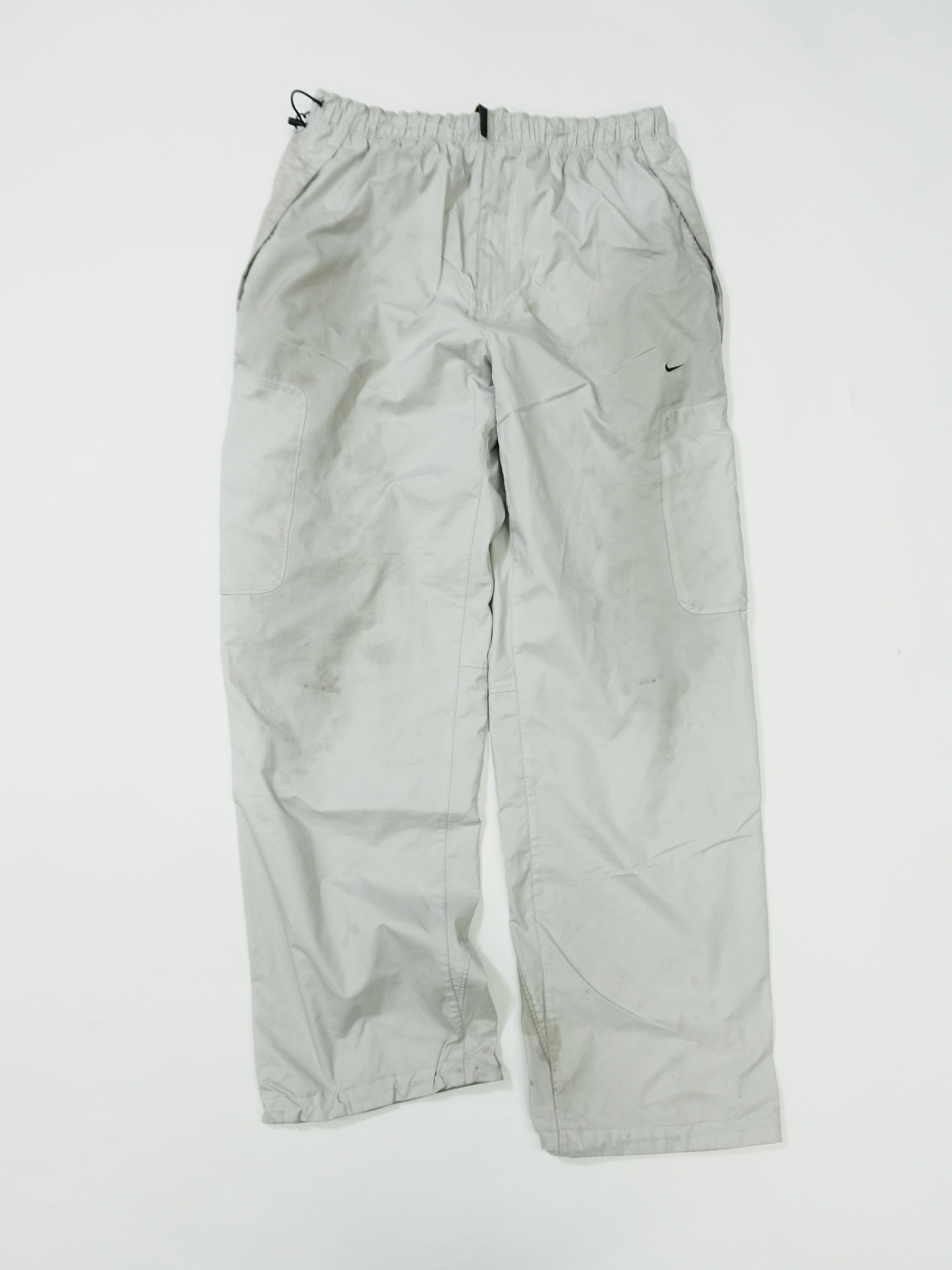 00s　NIKE　ナイキ　CLIMA-FIT　ウォームパンツ　イージーパンツ　ヴィンテージ　灰色　グレー　XLサイズ
