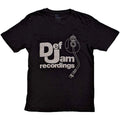 Def Jam Recordings　デフ・ジャム・レコーディングス　Logo & Stylus　半袖プリントTシャツ　オフィシャル　黒　ブラック　Lサイズ【新品・正規品】