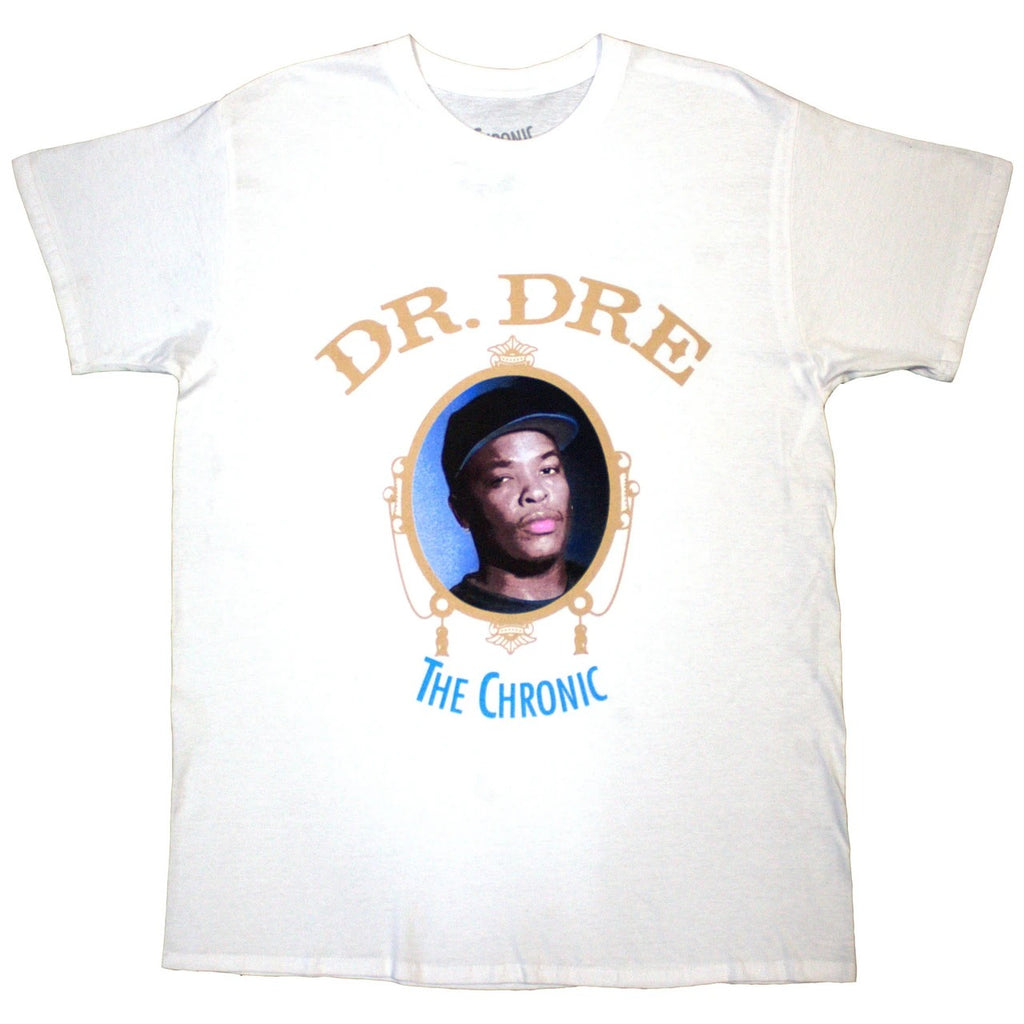 DR.DRE　ドクター・ドレー　THE CHRONIC　半袖フォトプリントTシャツ　ラップT　オフィシャル　白　ホワイト　XLサイズ【新品・正規品】