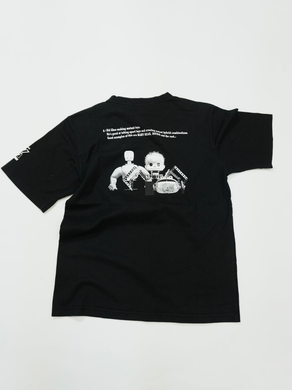 Disney RESORT　半袖プリントTシャツ　TOY STORY　シド・フィリップス　黒　ブラック　Mサイズ
