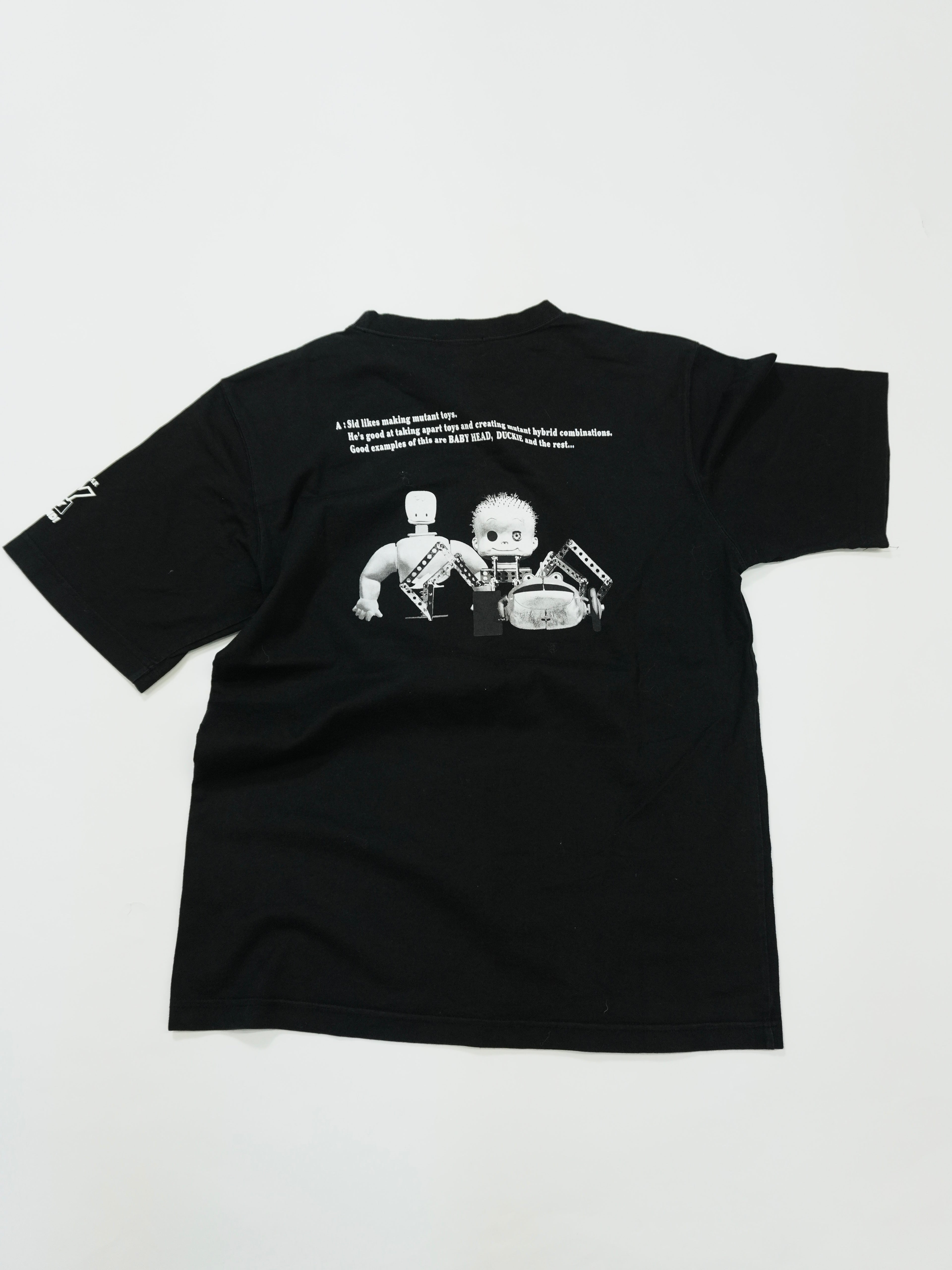 Disney RESORT　半袖プリントTシャツ　TOY STORY　シド・フィリップス　黒　ブラック　Mサイズ