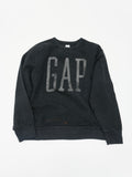GAP　ギャップ　スウェット/トレーナー　デカロゴ　黒　ブラック　XLサイズ