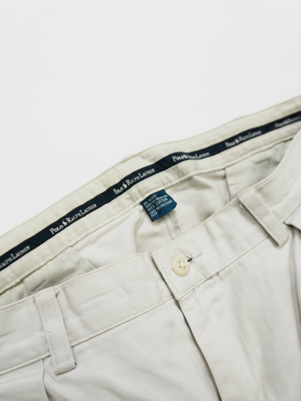 RALPH LAUREN　ポロラルフローレン　ポロチノ　チノパンツ　ジップフライ　ベージュ　W36サイズ