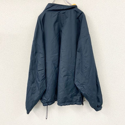 90s～　Three Season Jacket　アノラックパーカー　フリースジャケット　リバーシブル　ネイビー　イエロー　2XLサイズ