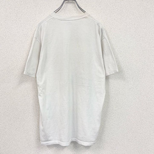 80s～　JERZEES　ジャージーズ　半袖プリントTシャツ　ヴィンテージ　白　ホワイト　Lサイズ