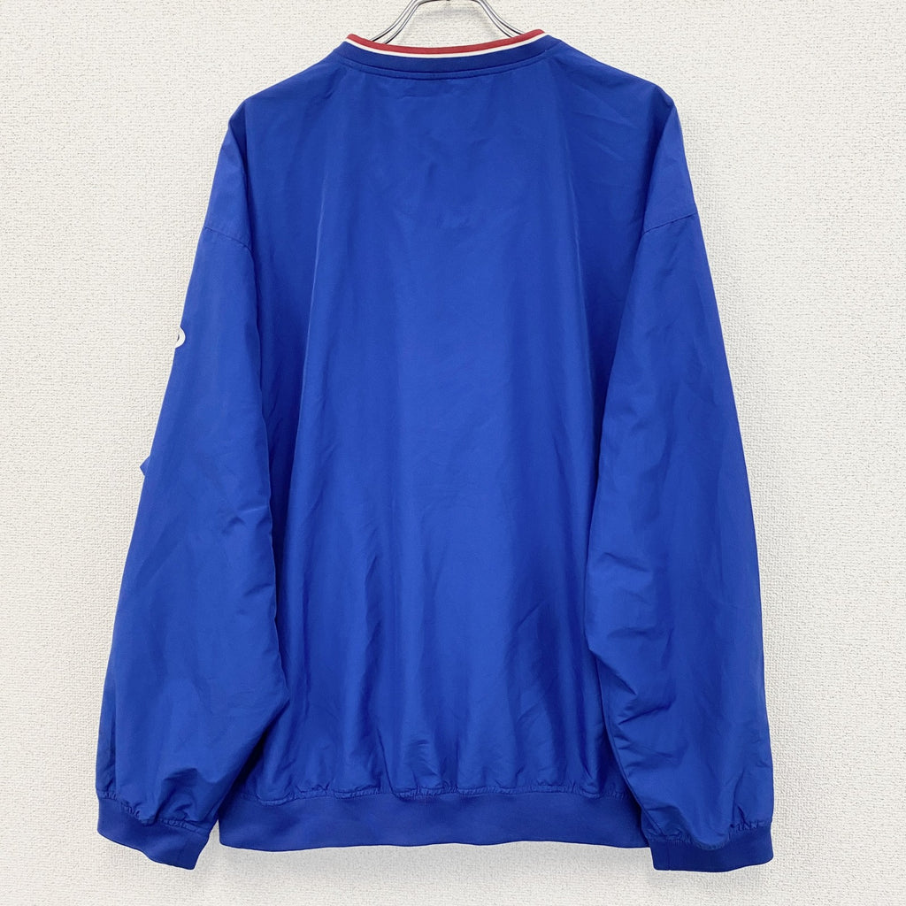 90s　NIKE　ナイキ　フィリーズ　プルオーバーナイロンジャケット　ヴィンテージ　MLB　青　XXLサイズ