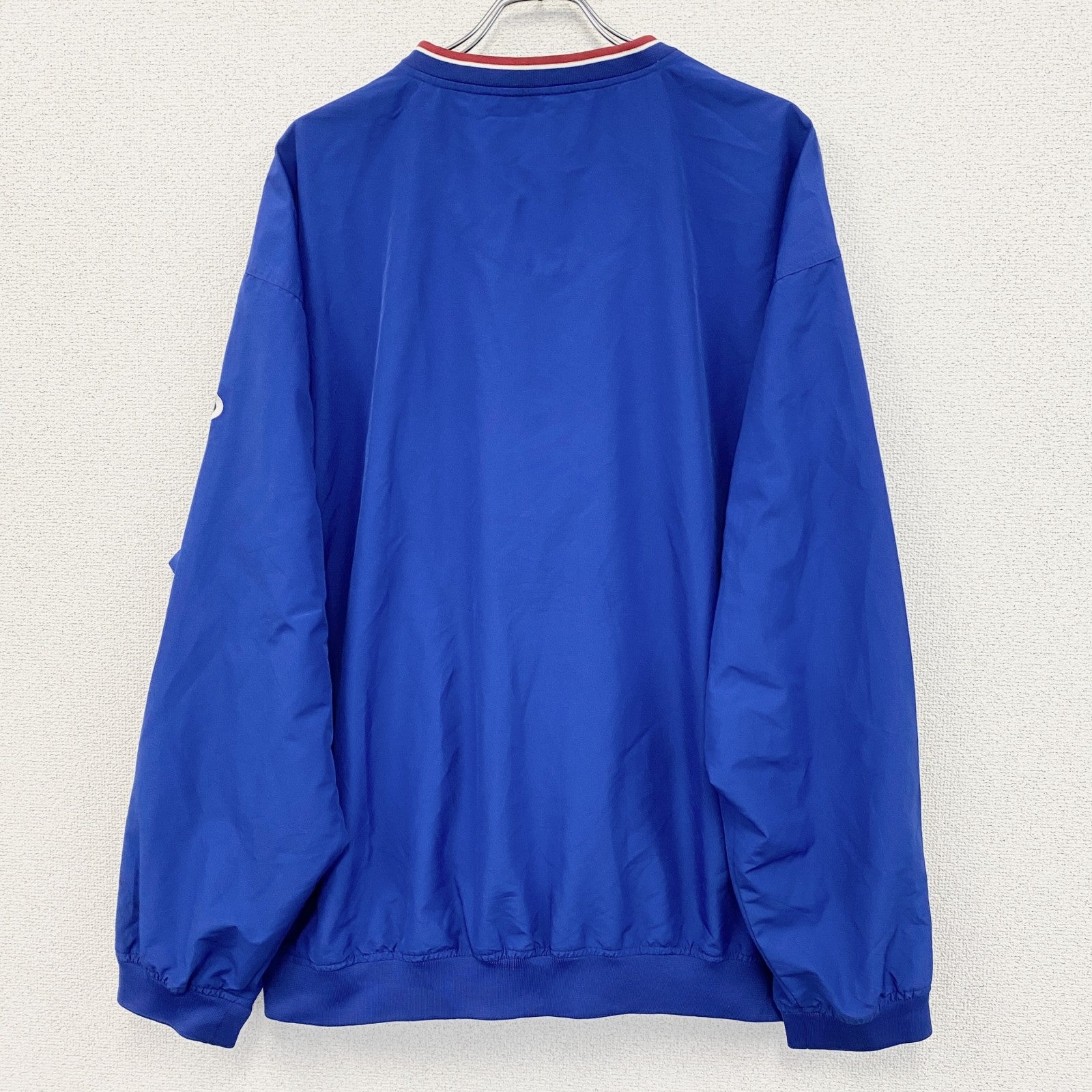 90s　NIKE　ナイキ　フィリーズ　プルオーバーナイロンジャケット　ヴィンテージ　MLB　青　XXLサイズ