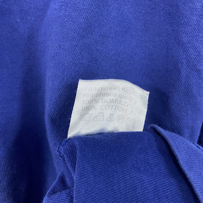 T-TIME　BETEK　ベーテック　半袖プリントTシャツ　企業T　青　ブルー　XLサイズ
