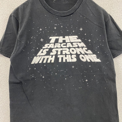 DELTA PRO WEIGHT　半袖プリントTシャツ　パロディT　黒　ブラック　Sサイズ