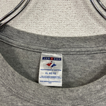 ～00s　JERZEES　ジャージーズ　TEXAS　半袖プリントTシャツ　ヴィンテージ　グレー　XLサイズ