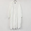 GAP　ギャップ　ロングシャツワンピース　白　ホワイト　Lサイズ