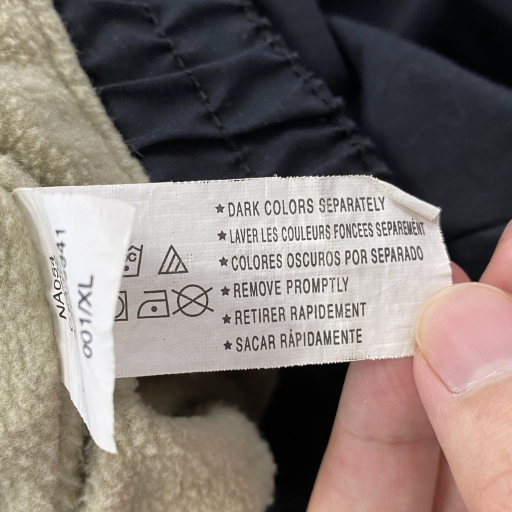 CHAPS　チャプス　ラルフローレン　ブルゾン/スイングトップ　黒　ブラック　裏起毛　XLサイズ