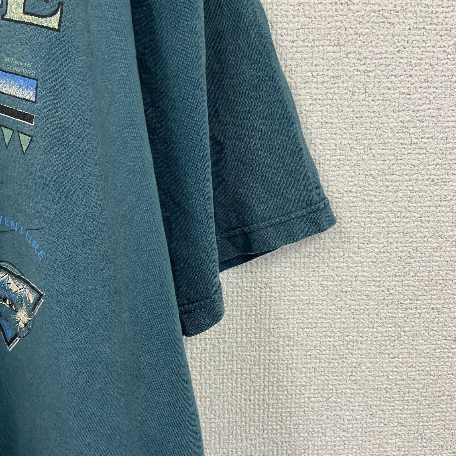 ～90s　JERZEES　ジャージーズ　半袖プリントTシャツ　ヴィンテージ　緑　グリーン　XLサイズ