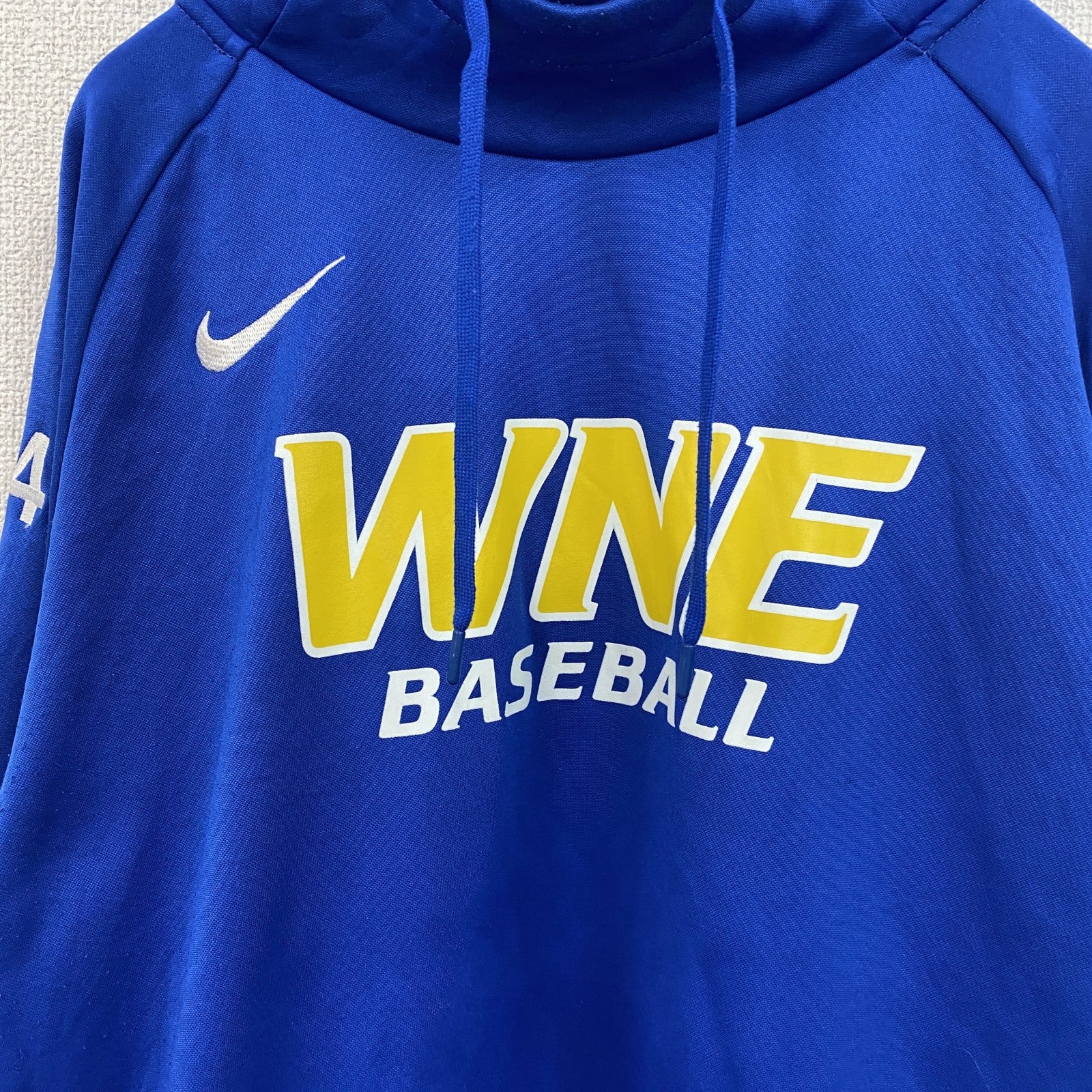 NIKE　ナイキ　DRI-FIT　スウェットパーカー/フーディー　青　Lサイズ