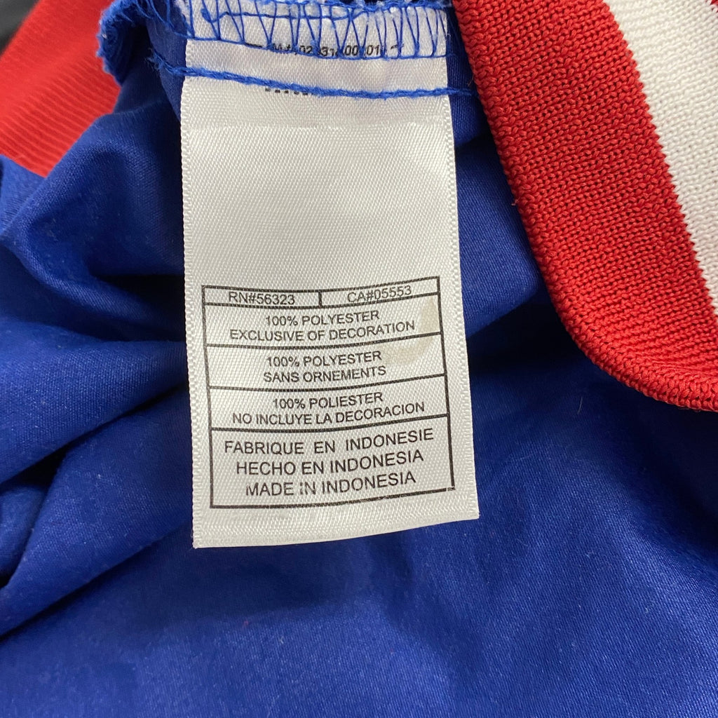 90s　NIKE　ナイキ　シカゴカブス　プルオーバーナイロンジャケット　ヴィンテージ　MLB　青　Lサイズ