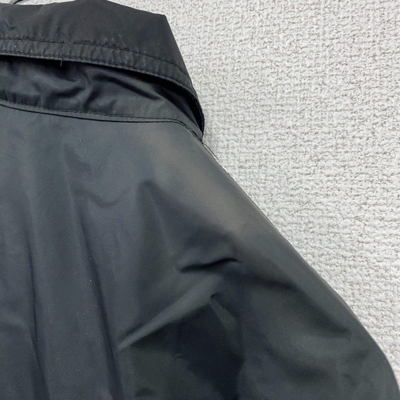 90s　Reebok　リーボック　コーチジャケット　ヴィンテージ　黒　ブラック　Lサイズ