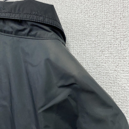 90s　Reebok　リーボック　コーチジャケット　ヴィンテージ　黒　ブラック　Lサイズ