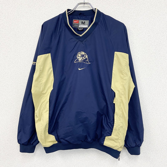 90s～　NIKE　ナイキ　プルオーバージャケット　ヴィンテージ　紺　ネイビー　Mサイズ