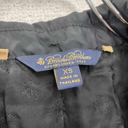 ～00s　Brooks Brothers　ブルックスブラザーズ　ダウンコート　三角タグ　ヴィンテージ　ダウン80％　黒　ブラック　XSサイズ