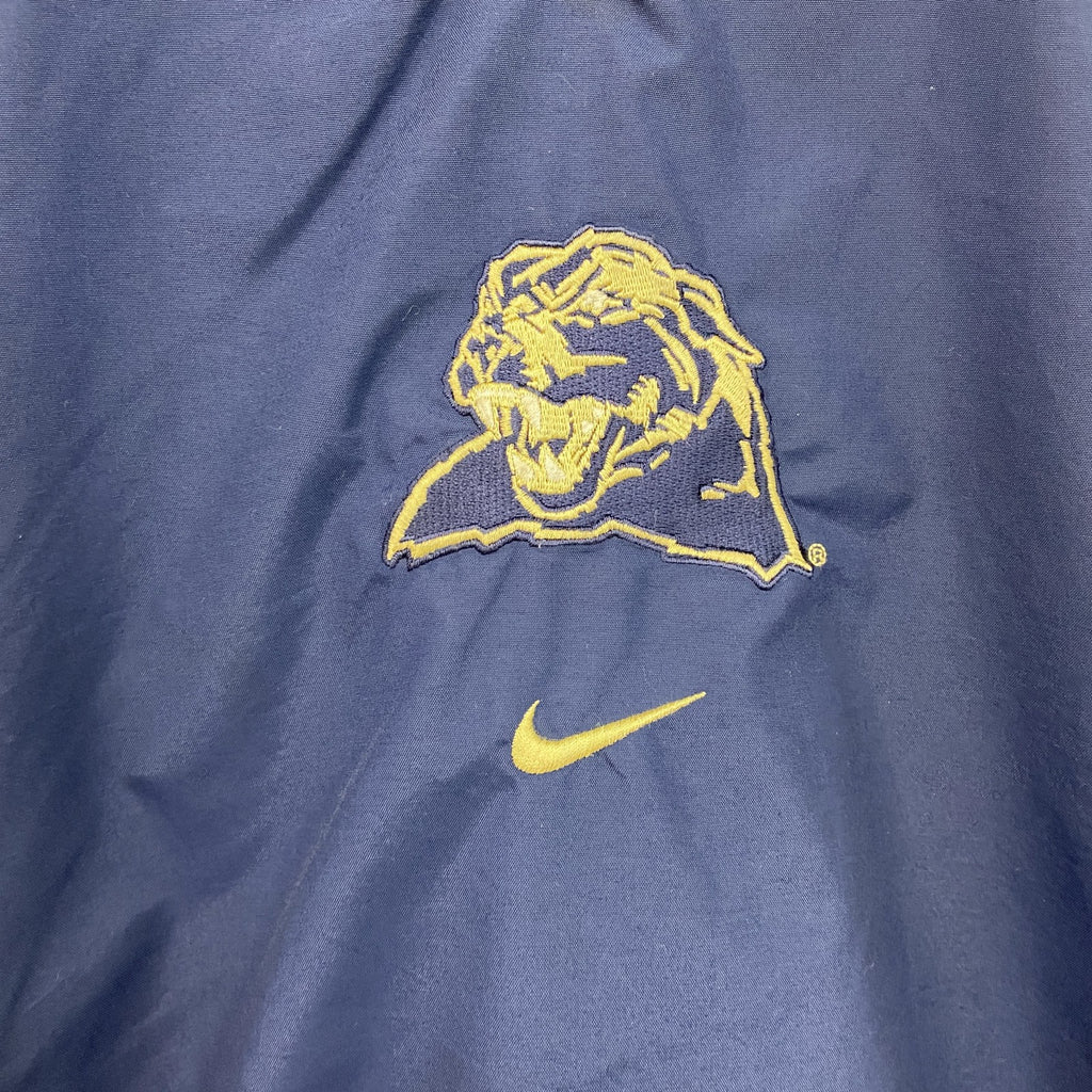 90s～　NIKE　ナイキ　プルオーバージャケット　ヴィンテージ　紺　ネイビー　Mサイズ