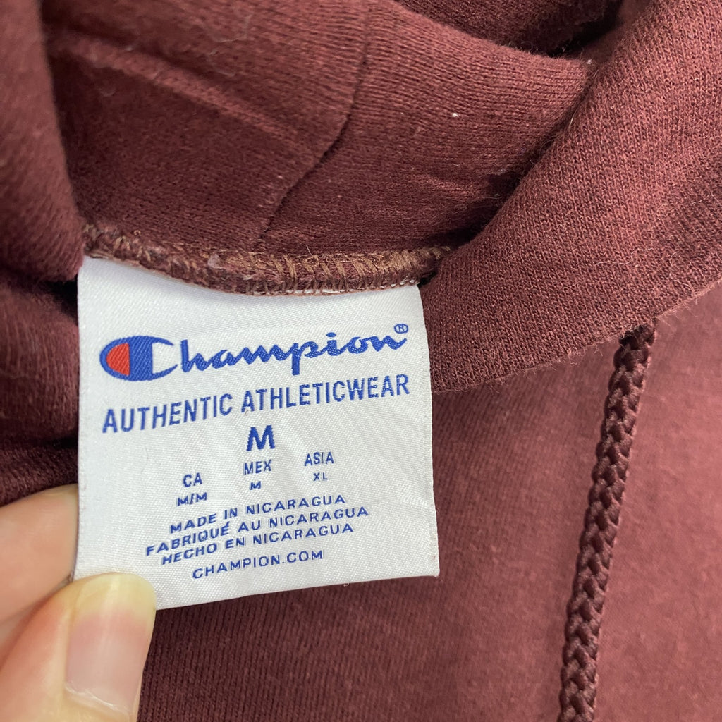Champion　チャンピオン　スウェットパーカー/フーディー　茶色　ブラウン　Mサイズ