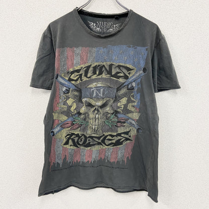 STUDIO LEGENDS　Guns N' Roses　ガンズアンドローゼ　半袖Tシャツ　ダークグレー　Lサイズ