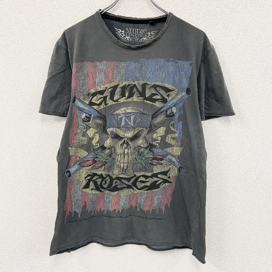 STUDIO LEGENDS　Guns N' Roses　ガンズアンドローゼ　半袖Tシャツ　ダークグレー　Lサイズ