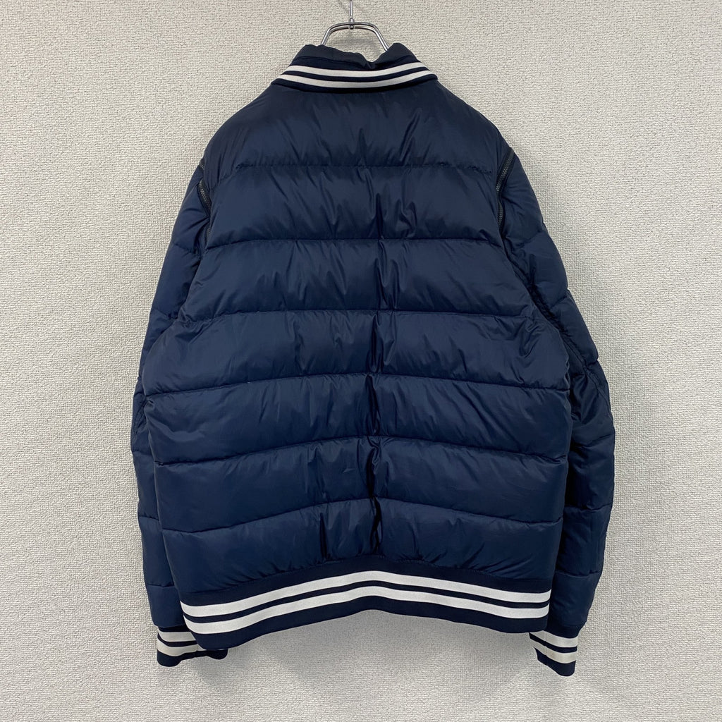 TOMMY HILFIGER　トミーヒルフィガー　リバーシブルダウンジャケット　ダウン85％　紺　ネイビー　XLサイズ