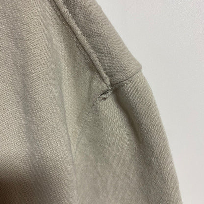 古着 used　Goodfellow&co　長袖クルーネックスウェット　トレーナー　ライン切り替え　白　緑　秋冬服
