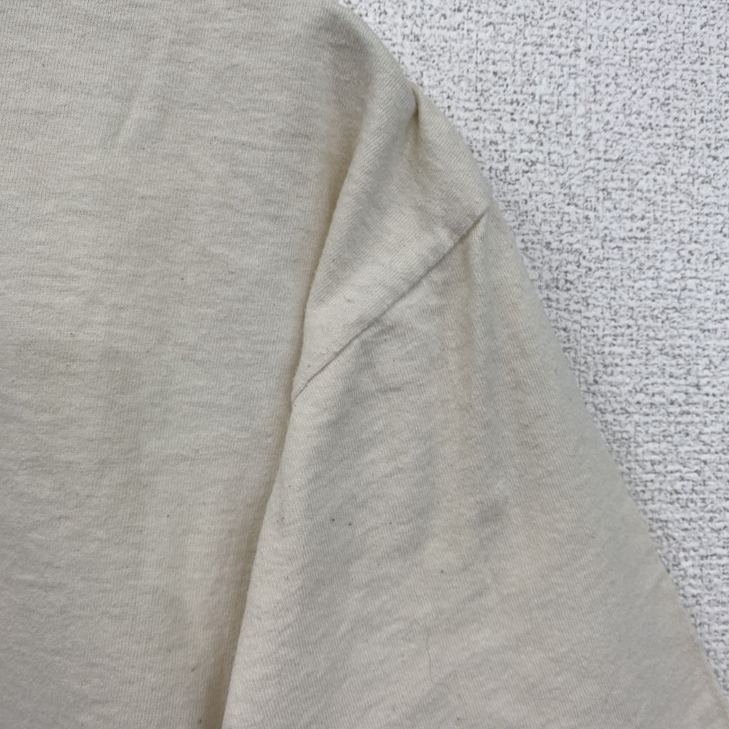 90s　ONEITA　半袖プリントTシャツ　ヴィンテージ　シングルステッチ　POWER-T　白　ホワイト　Lサイズ