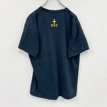 00s　GILDAN　ギルダン　半袖プリントTシャツ　VIKING　ヴィンテージ　紺　ネイビー　Lサイズ