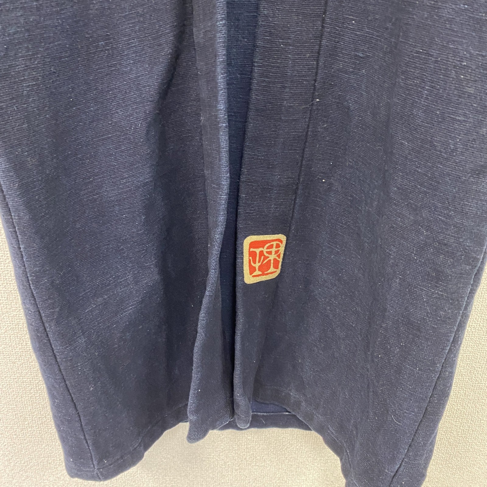 天然藍染　法被　半纏　紺　ネイビー