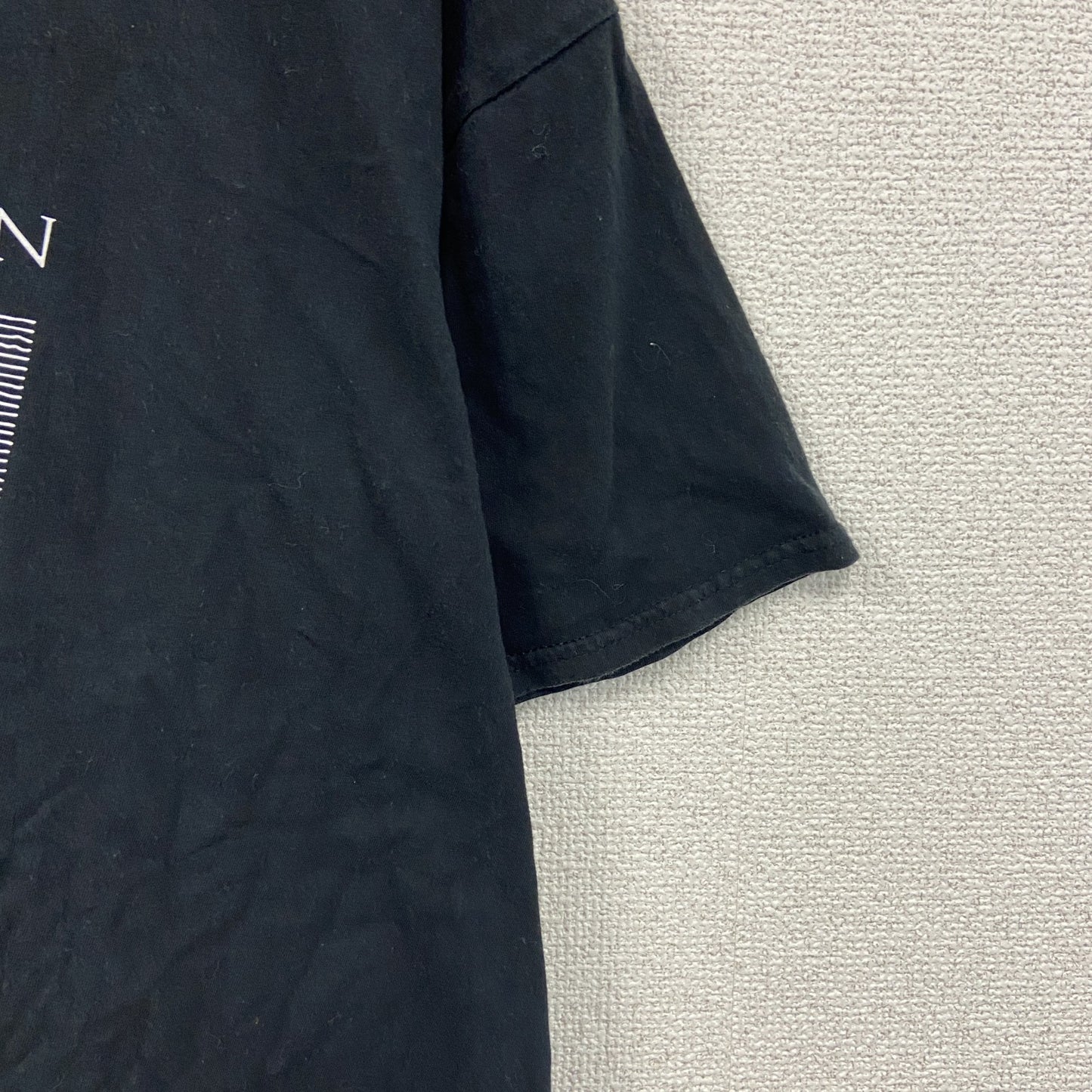 MEOW DIVISION　半袖プリントTシャツ　パロディT　JOY DIVISION　黒　ブラック　2XLサイズ