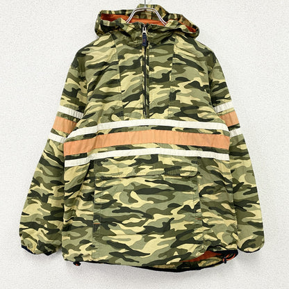 00s　OLD GAP　オールドギャップ　アノラックパーカー　迷彩柄　カモ柄　ヴィンテージ　XLサイズ