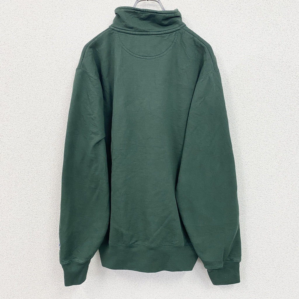 champion　チャンピオン　ハーフジップスウェット/トレーナー　緑　グリーン　Mサイズ