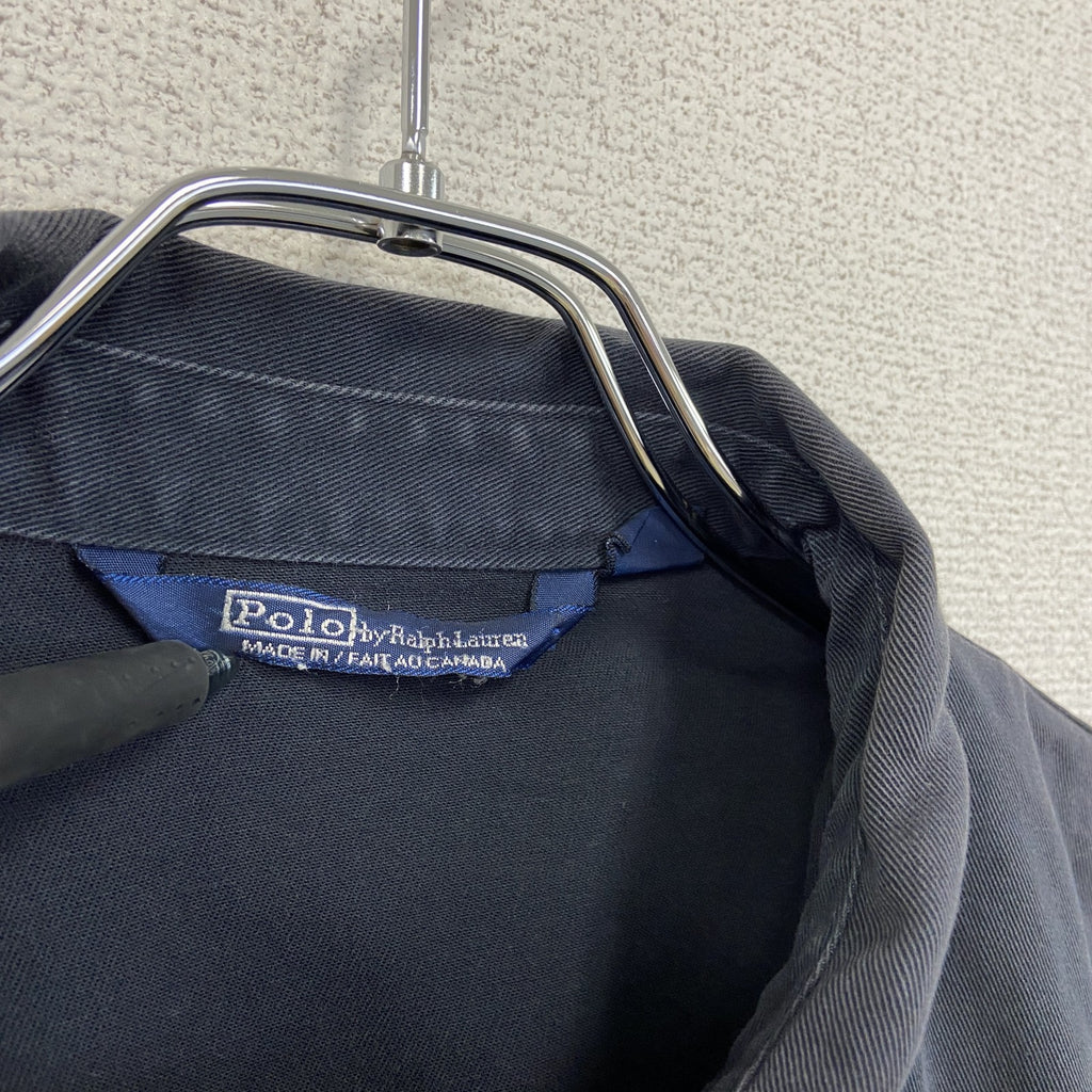 90s　Polo by Ralph Lauren　ポロラルフローレン　ブルゾン/スイングトップ　ネイビー　Mサイズ