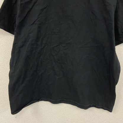 MEOW DIVISION　半袖プリントTシャツ　パロディT　JOY DIVISION　黒　ブラック　2XLサイズ