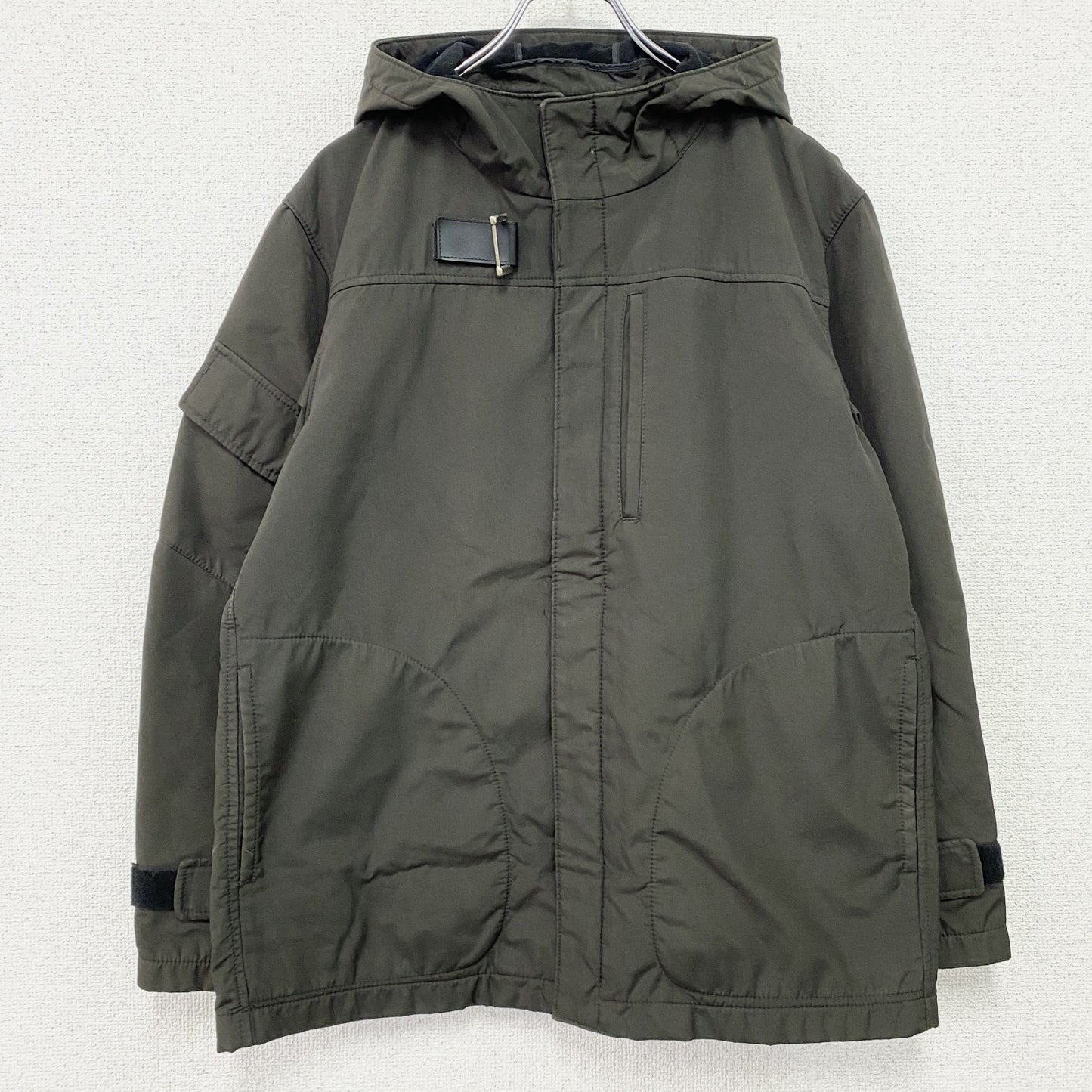 90s　JUN MEN　ジュンメン　マウンテンパーカー　フリースライナー　ヴィンテージ　黒　ブラック　Mサイズ