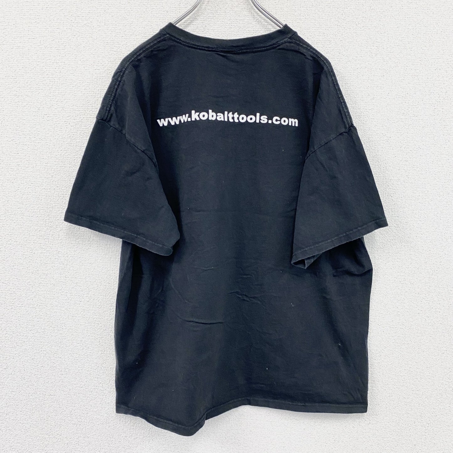 DELTA PRO WEIGHT　KOBALT　半袖プリントTシャツ　企業T　黒　ブラック　XLサイズ