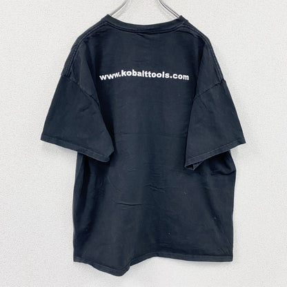 DELTA PRO WEIGHT　KOBALT　半袖プリントTシャツ　企業T　黒　ブラック　XLサイズ
