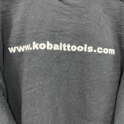 DELTA PRO WEIGHT　KOBALT　半袖プリントTシャツ　企業T　黒　ブラック　XLサイズ