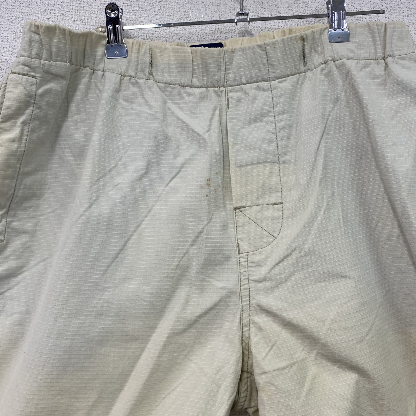 90s　OLD STUSSY　オールドステューシー　ハーフパンツ　ヴィンテージ　アイボリー